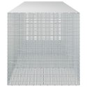 GABION Z DRUTU 5 MM I SIATKĄ 5X2,5 CM 400X100X100 CM