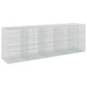 GABION Z DRUTU 5 MM I SIATKĄ 5X2,5 CM 450X100X150 CM