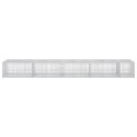 GABION Z DRUTU 5 MM I SIATKĄ 5X2,5 CM 450X100X50 CM