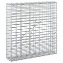 GABION Z DRUTU 5 MM I SIATKĄ 5X2,5 CM 50X10X50 CM