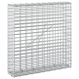 GABION Z DRUTU 5 MM I SIATKĄ 5X2,5 CM 50X10X50 CM