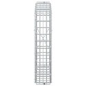 GABION Z DRUTU 5 MM I SIATKĄ 5X2,5 CM 50X10X50 CM