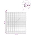 GABION Z DRUTU 5 MM I SIATKĄ 5X2,5 CM 50X10X50 CM