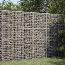 GABION Z DRUTU 5 MM I SIATKĄ 5X2,5 CM 50X100X150 CM