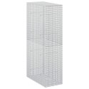 GABION Z DRUTU 5 MM I SIATKĄ 5X2,5 CM 50X100X200 CM