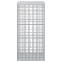 GABION Z DRUTU 5 MM I SIATKĄ 5X2,5 CM 50X50X100 CM