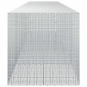 GABION Z DRUTU 5 MM I SIATKĄ 5X2,5 CM 500X100X100 CM