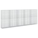 GABION Z DRUTU 5 MM I SIATKĄ 5X2,5 CM 500X50X200 CM
