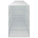 GABION Z DRUTU 5 MM I SIATKĄ 5X2,5 CM 700X100X150 CM