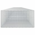 GABION Z DRUTU 5 MM I SIATKĄ 5X2,5 CM 800X100X50 CM