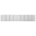 GABION Z DRUTU 5 MM I SIATKĄ 5X2,5 CM 850X100X150 CM