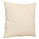 VidaXL 2-osobowa sofa z poduszkami, beżowa, 120 cm, mikrofibra