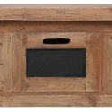 VidaXL Szafka pod TV, 3 szuflady, 120x30x40 cm, lite drewno mahoniowe