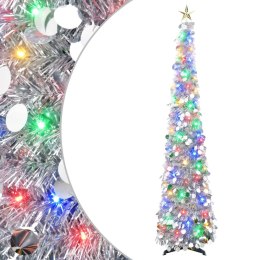 VidaXL Choinka LED pop-up z gwiazdą na czubku 180 cm 100 LED PET