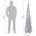 VidaXL Choinka LED pop-up z gwiazdą na czubku 180 cm 100 LED PET