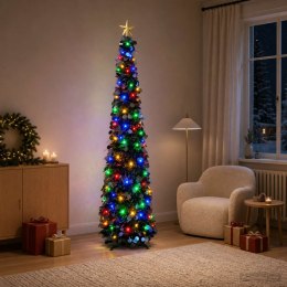 VidaXL Choinka LED pop-up z gwiazdą na czubku 180 cm 100 LED PET