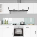 VidaXL Panel kuchenny 2 szt. Biały 100 x 40 cm szkło hartowane