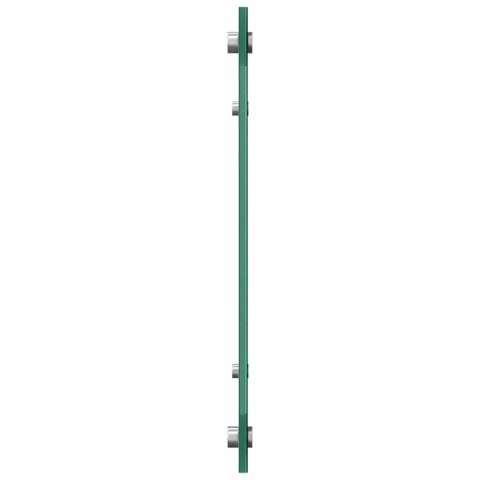 VidaXL Panel kuchenny 2 szt. Biały 100 x 40 cm szkło hartowane