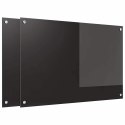 VidaXL Panel kuchenny 2 szt. Czarny 90 x 60 cm szkło hartowane