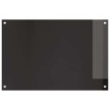 VidaXL Panel kuchenny 2 szt. Czarny 90 x 60 cm szkło hartowane