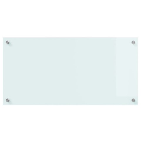 VidaXL Panel kuchenny Mleko 80 x 40 cm szkło hartowane