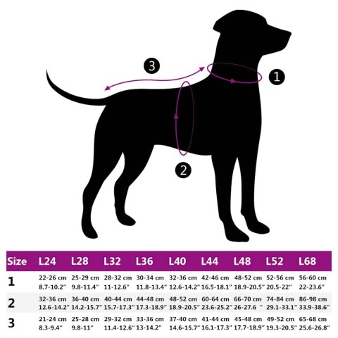 VidaXL Płaszcz dla psa z szelkami, wodoodporny, zielony, L48