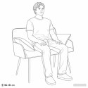 VidaXL Sofa dwuosobowa na metalowych nóżkach 2-osobowy Biały Ekoskóra