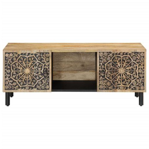 VidaXL Stolik kawowy, 100x54x40 cm, lite drewno mango