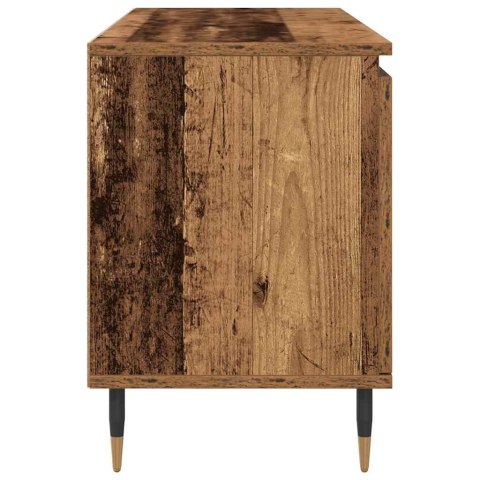 VidaXL Szafka pod telewizor 104 x 35 x 50 cm Stare drewno