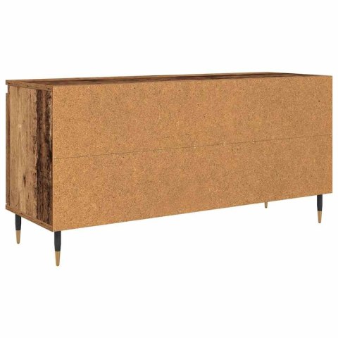 VidaXL Szafka pod telewizor 104 x 35 x 50 cm Stare drewno