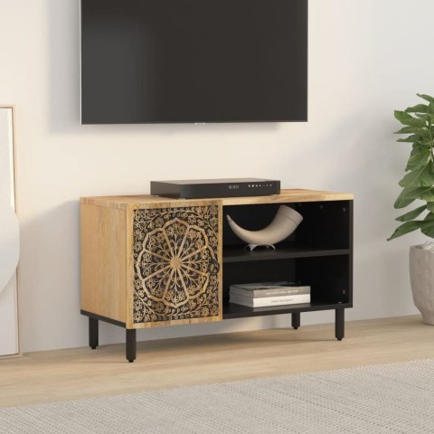 VidaXL Szafka pod telewizor, 80x31x46 cm, lite drewno mango