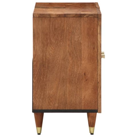 VidaXL Szafka pod umywalkę, 62x33x58 cm, lite drewno mango