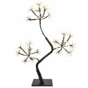 VidaXL Choinka LED w kształcie litery S 2 szt. Czarny 45 cm