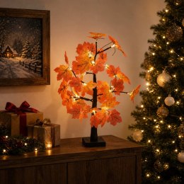 VidaXL Choinka LED drzewko klonowe 2 szt. brązowy 58 cm