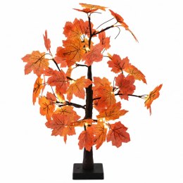 VidaXL Choinka LED drzewko klonowe 2 szt. brązowy 58 cm