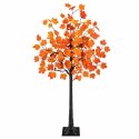 VidaXL Choinka LED drzewko klonowe brązowy 120 cm