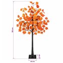 VidaXL Choinka LED drzewko klonowe brązowy 120 cm