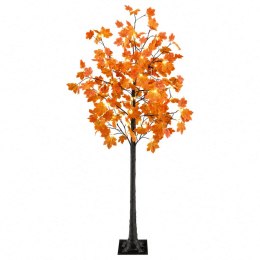 VidaXL Choinka LED drzewko klonowe brązowy 180 cm