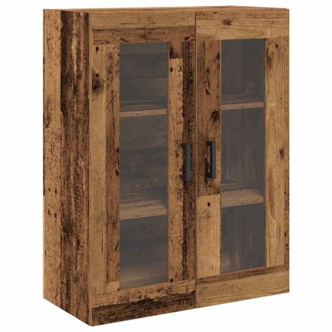 VidaXL Highboard 2 szt. Stare drewno 69,5 x 34 x 180 cm