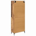 VidaXL Highboard 2 szt. Stare drewno 69,5 x 34 x 180 cm