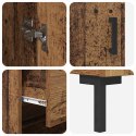 VidaXL Highboard 2 szt. Stare drewno 69,5 x 34 x 180 cm