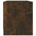 VidaXL Szafka pod telewizor, przydymiony dąb, 90x35x40 cm