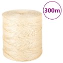 VidaXL Sznur, sizal 100%, 2 mm, 300 m