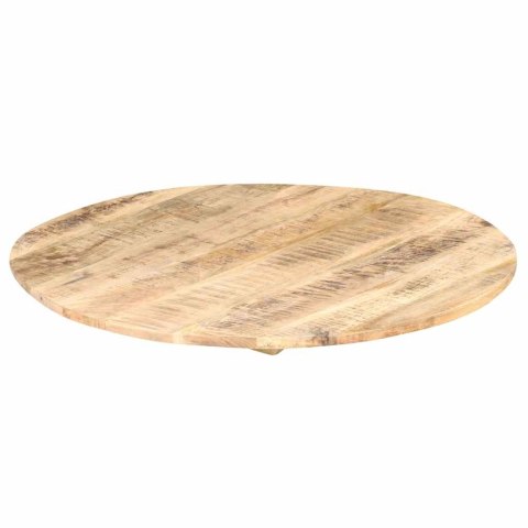 VidaXL Blat stołu, lite drewno mango, okrągły, 15-16 mm, 70 cm