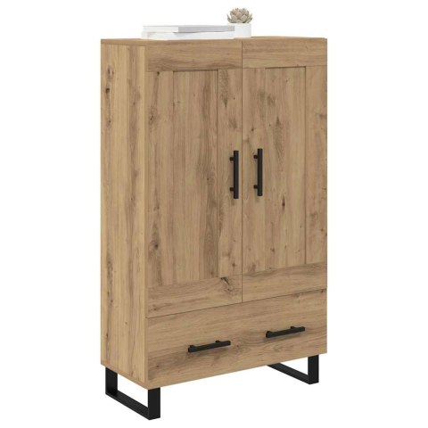 VidaXL Highboard Dąb rzemieślniczy 69,5 x 31 x 115 cm