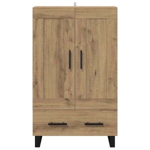 VidaXL Highboard Dąb rzemieślniczy 69,5 x 31 x 115 cm