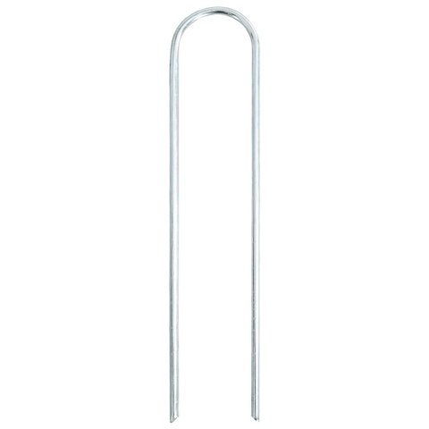 VidaXL Kołki gruntowe w kształcie litery U, 50 szt., 20x3,5 cm, stal