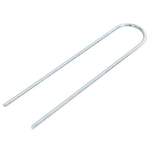 VidaXL Kołki gruntowe w kształcie litery U, 50 szt., 20x3,5 cm, stal
