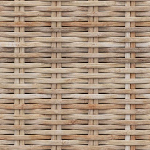 VidaXL Ławka z miejscem do przechowywania GENDT Naturalny rattan