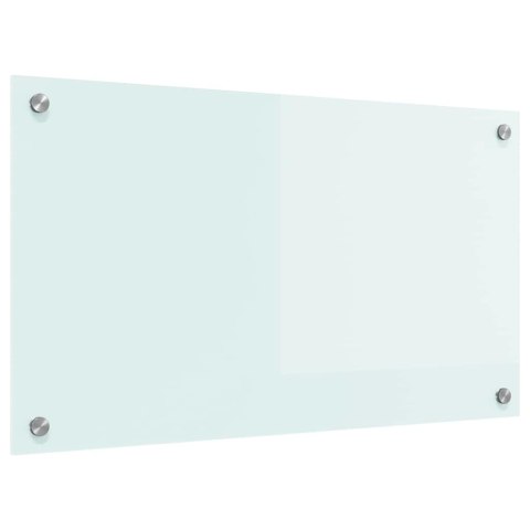 VidaXL Panel kuchenny Mleko 70 x 40 cm szkło hartowane